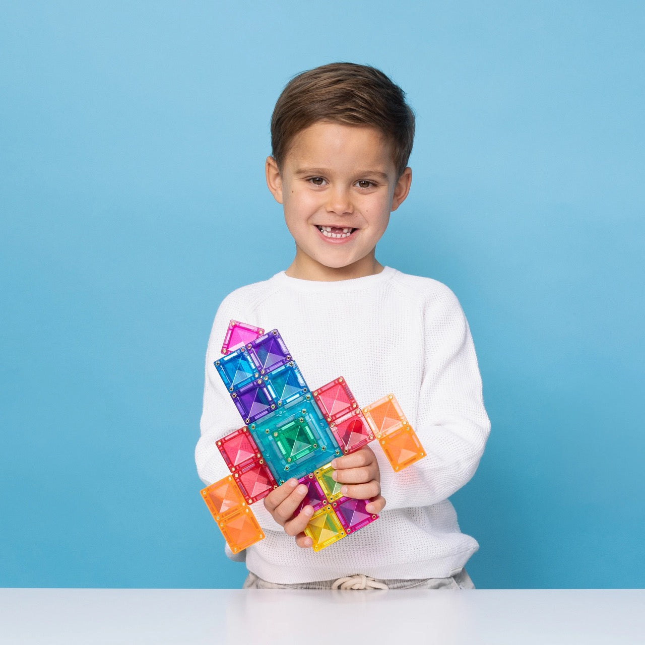 CONNETIX - Magnetic Tiles 48 pc Bright Portal Pack