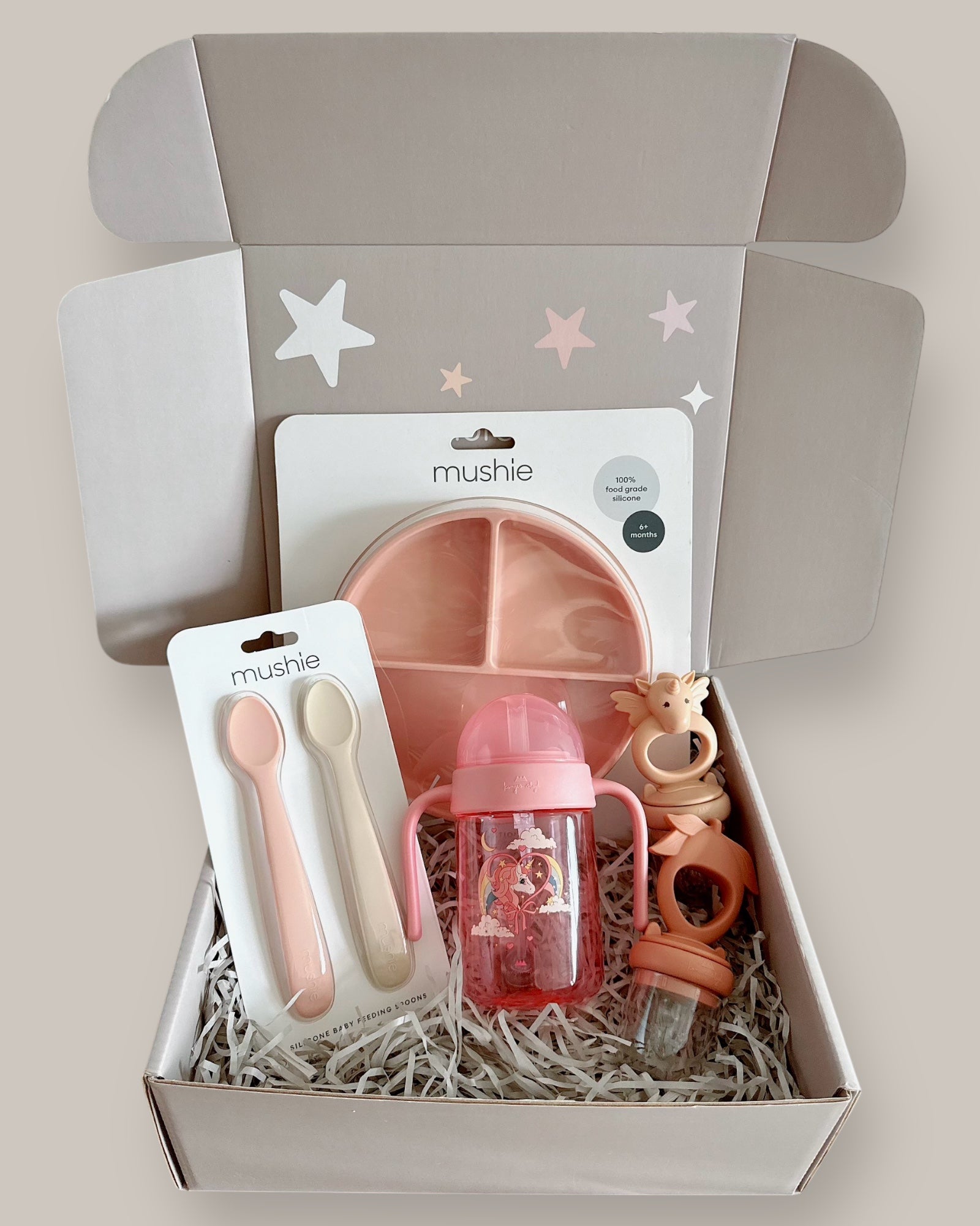 Gift Box Set - Horn Stars (for baby 6M+)