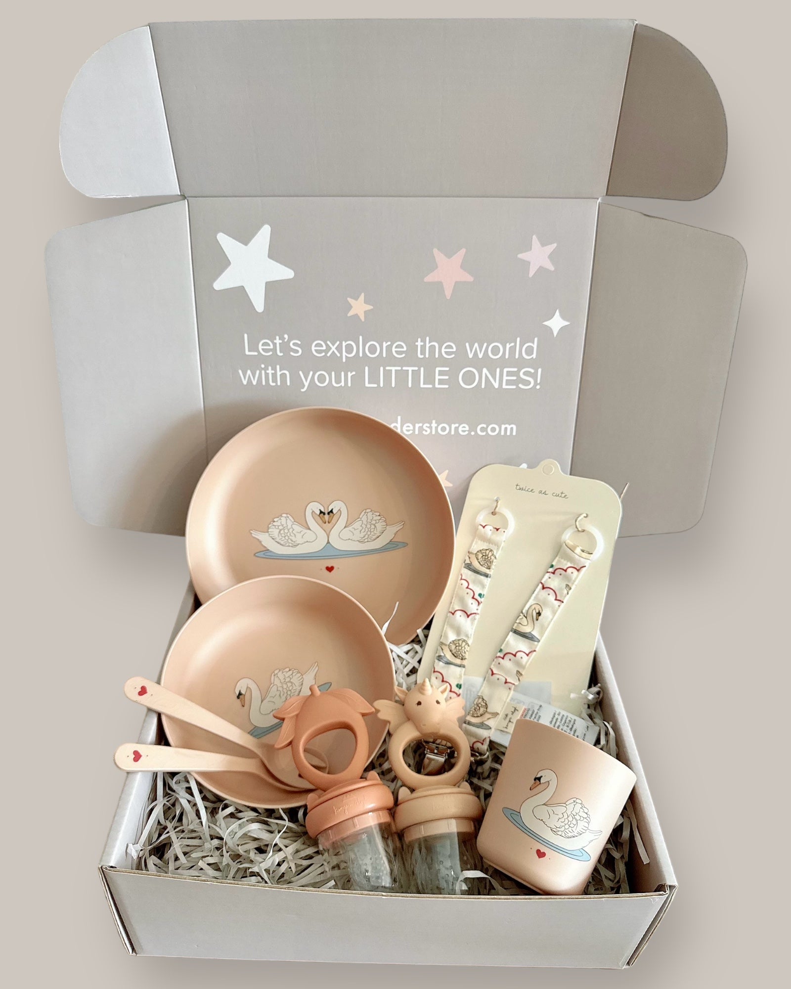 Gift Box Set - Little Swan (for baby 6M +)