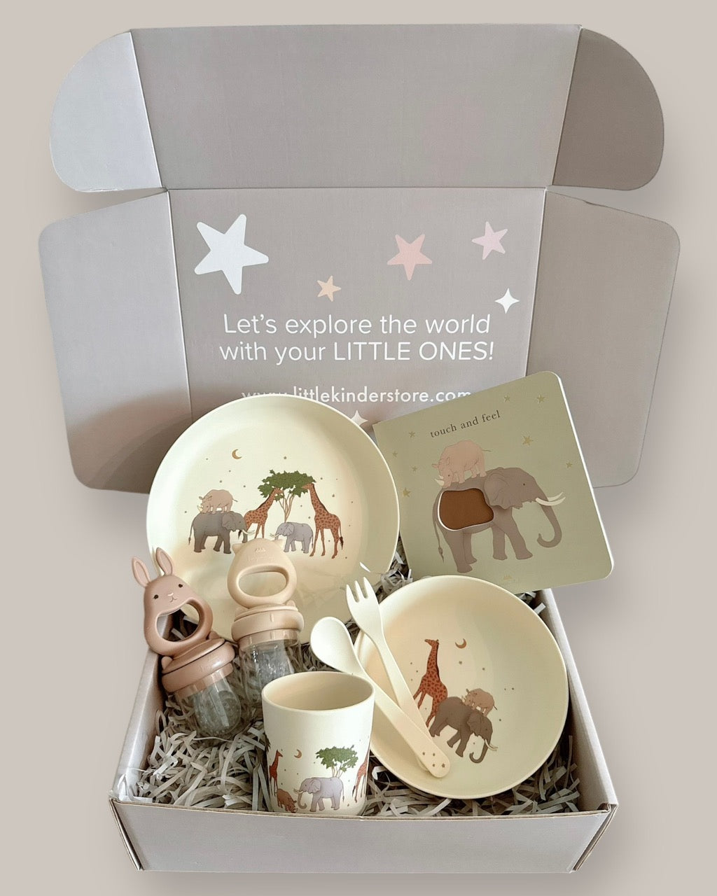 Gift Box Set - Safari (for baby 6M +)