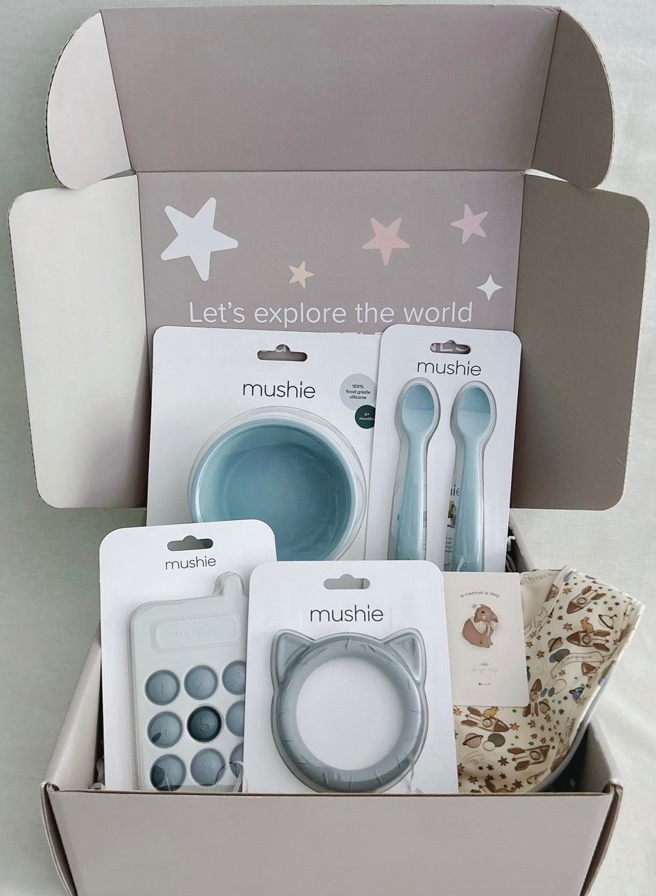 Gift Box Set - Sky Blue (for baby 6M+)