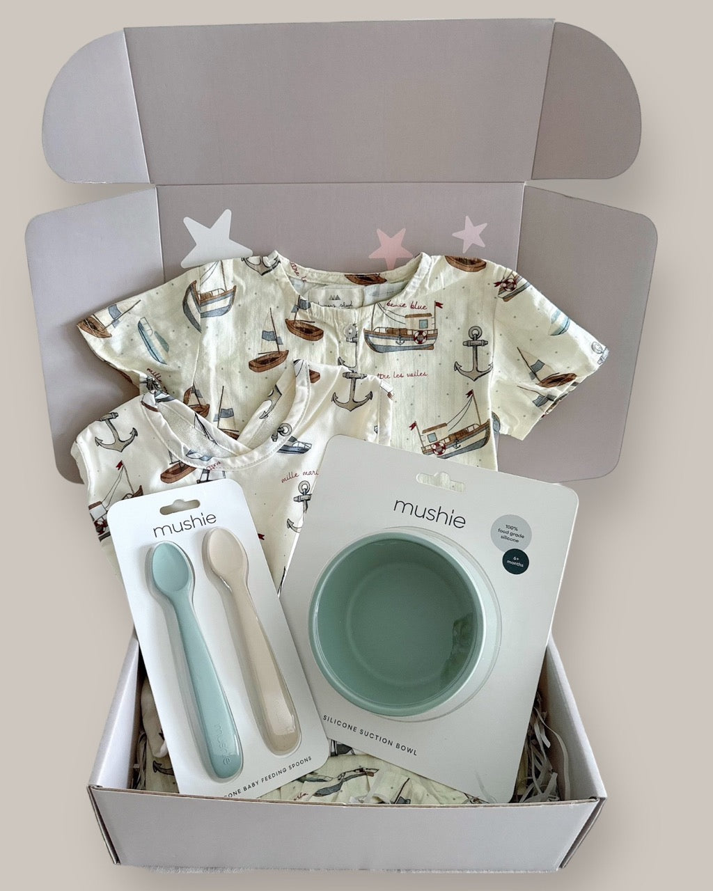 Baby Gift Box- Sailboat (for baby 6M+)