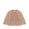 Load image into Gallery viewer, Cabby Knit Cardigan - Peach Blush