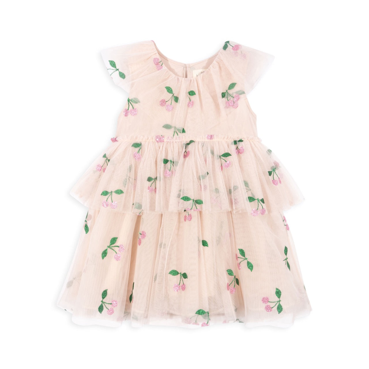 Mili Glitter Dress - Ma Grande Cerise Pink Glitter
