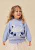 Load image into Gallery viewer, Frey Knit Sweater - Rain Washed