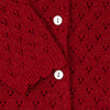 Holiday Knit Cardigan - Savy Red