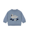 Konges Sløjd - Frey Knit Sweater - Rain Washed swan
