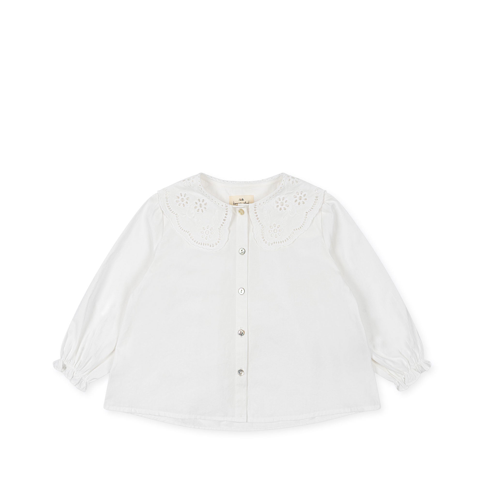 Konges Sløjd - Rilo Collar Shirt - Optic White 