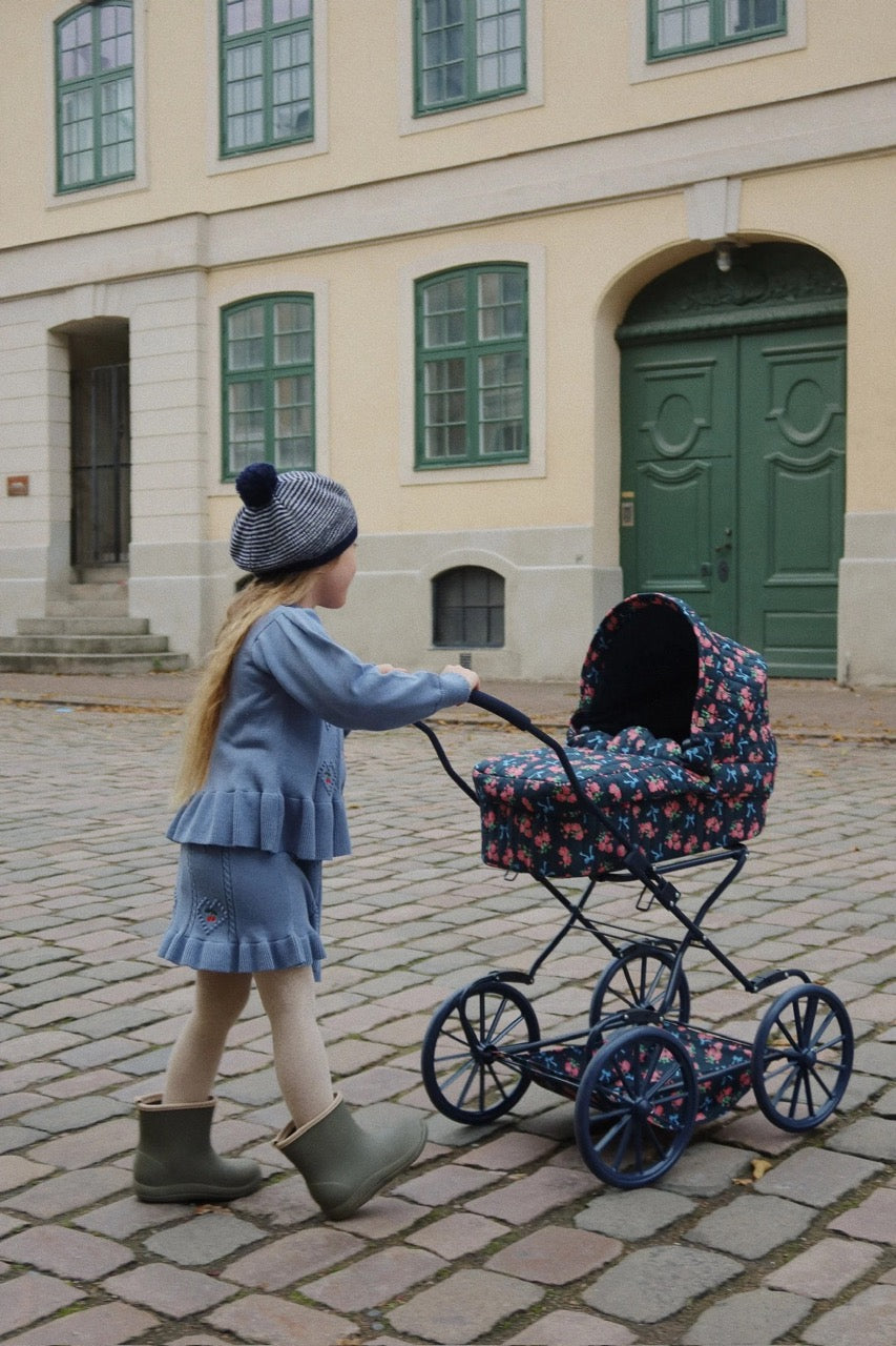 Konges Sløjd - Soleil Cardigan GOTS - Country Blue