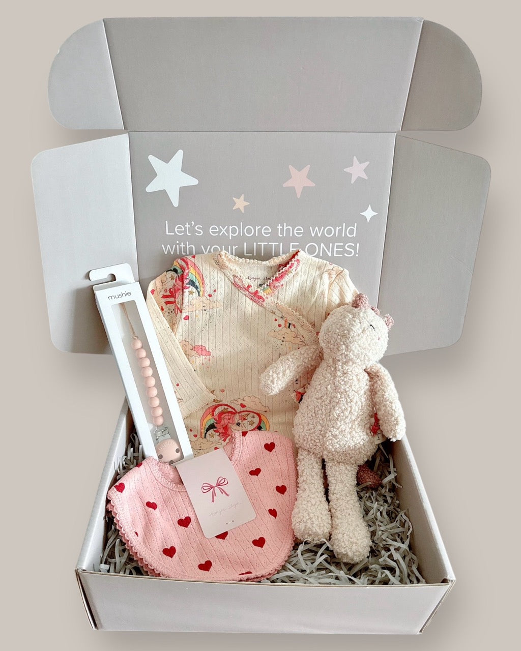 New Born Baby Gift - Sparkle Unicorn (for baby 0M+)