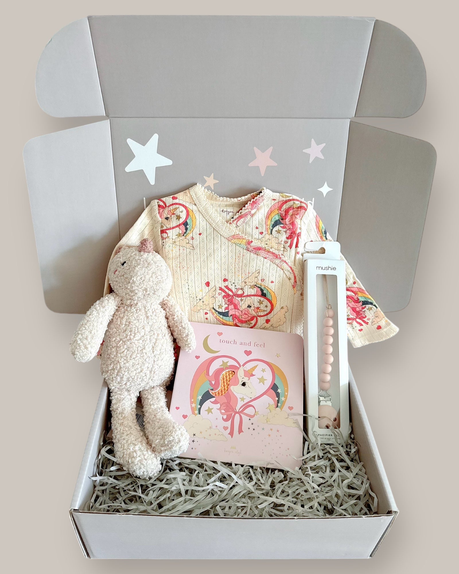 New Born Baby Gift - Sparkle Unicorn (for baby 0M+)