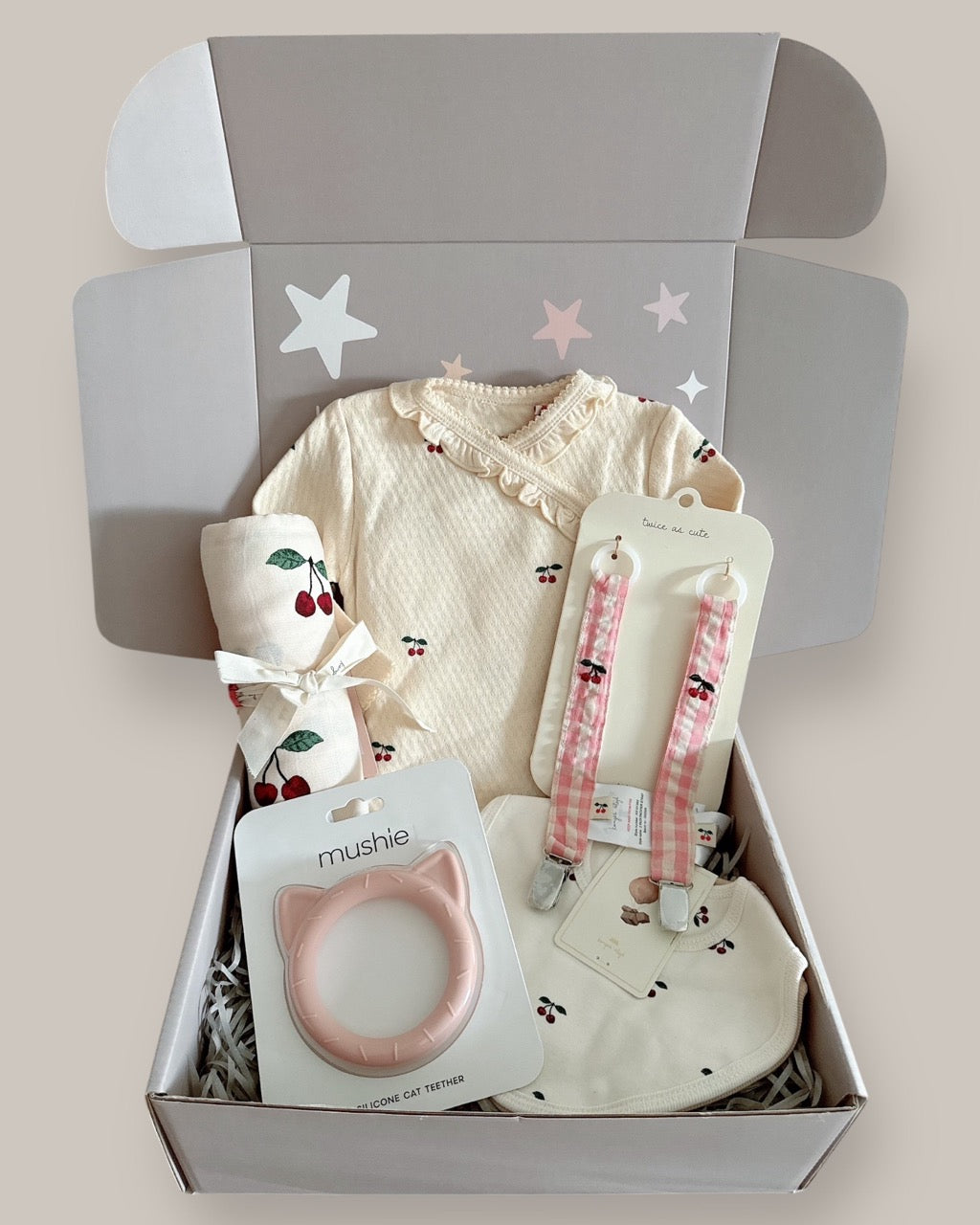 New Born Baby Gift - Sui Cherry (for baby 0M+)