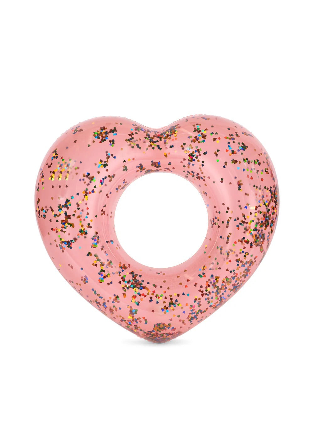 Swim Ring Heart - Multi Heart Transparent