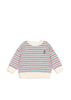 Konges Sløjd - Manis Knit Sweater - Antique Stripe

Striped sweater with anchor detail on a white background
