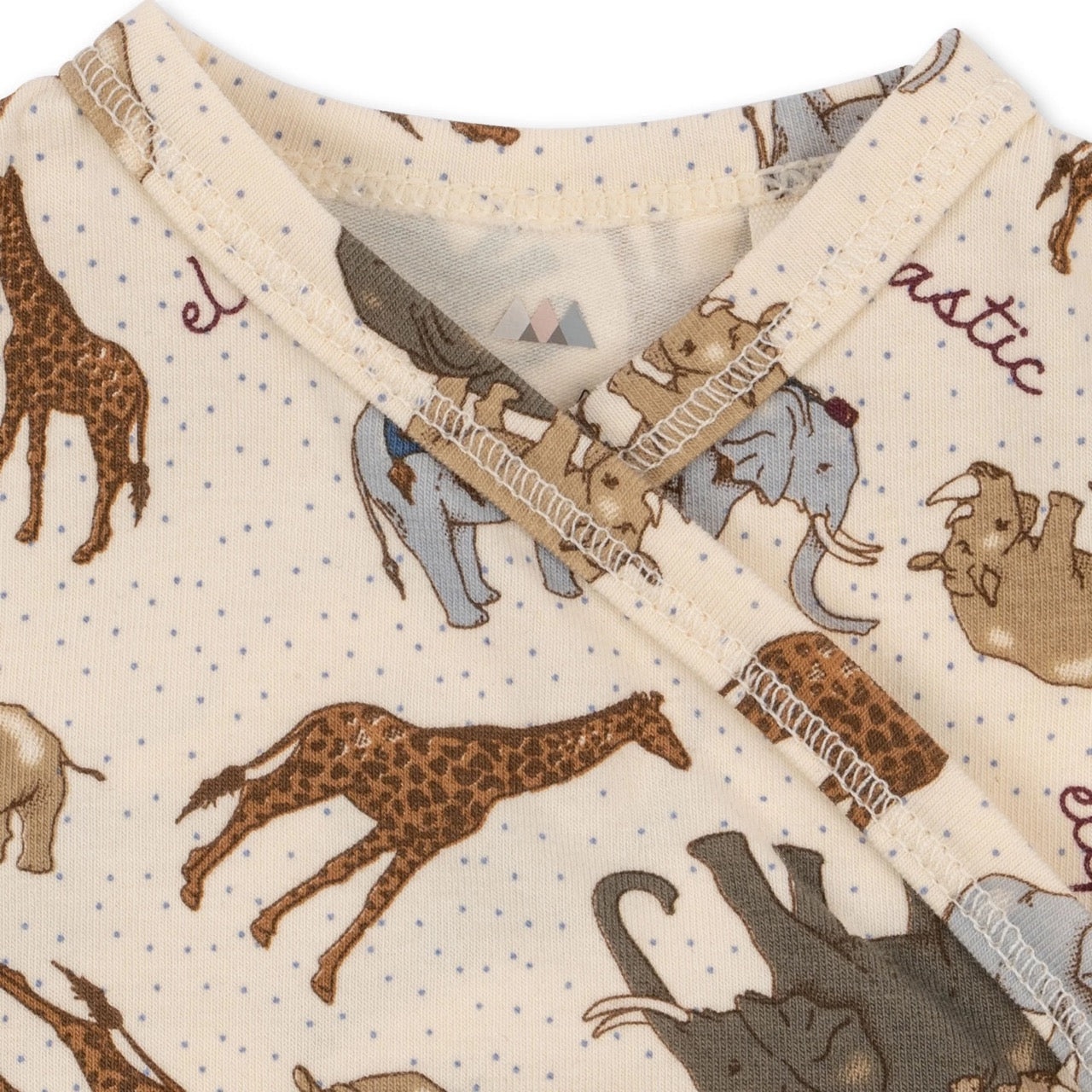 Konges Sløjd - Basic ls New Born Body Gots - Elephantastic