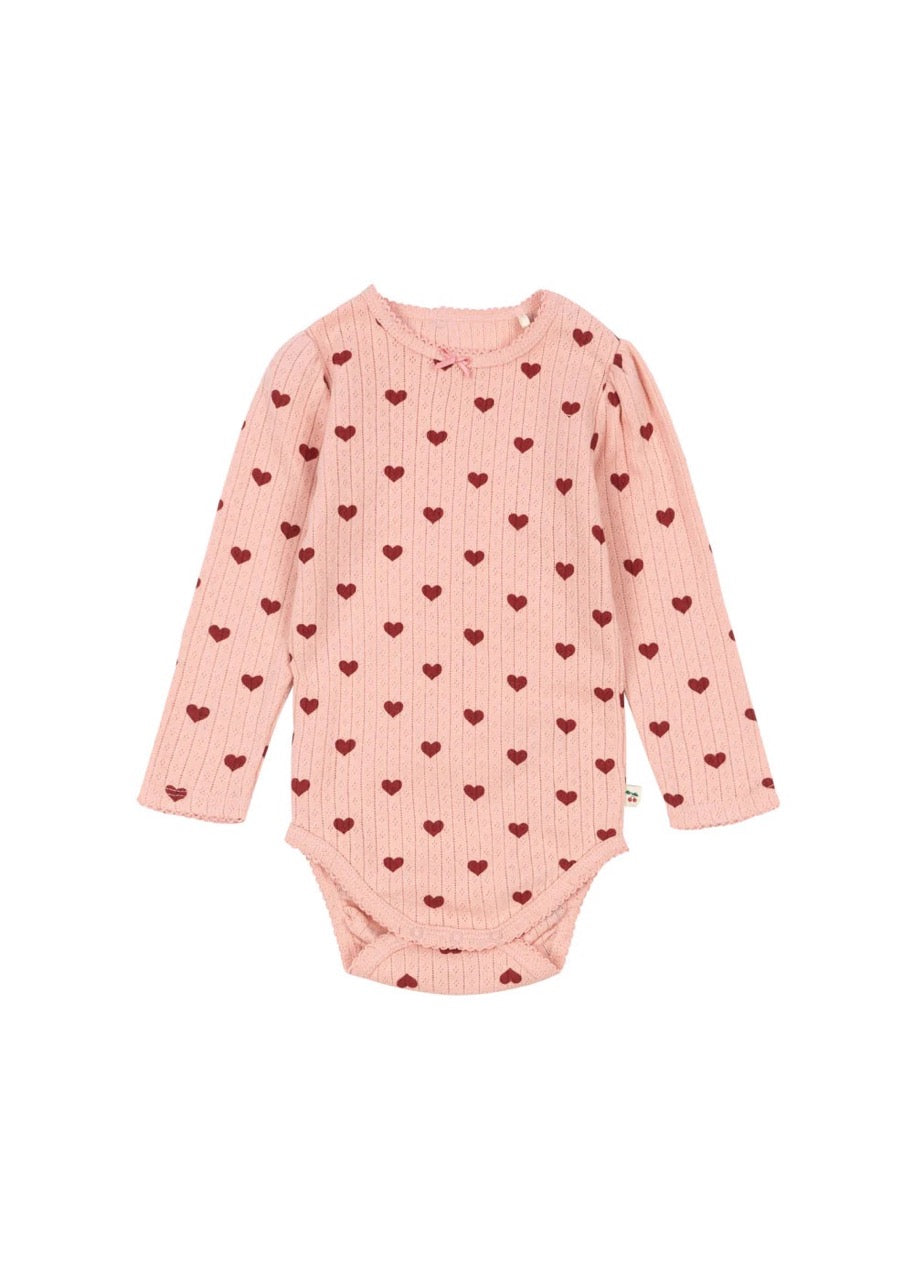 New Born Baby Gift - Pink Mellow Heart (for baby 0M+)