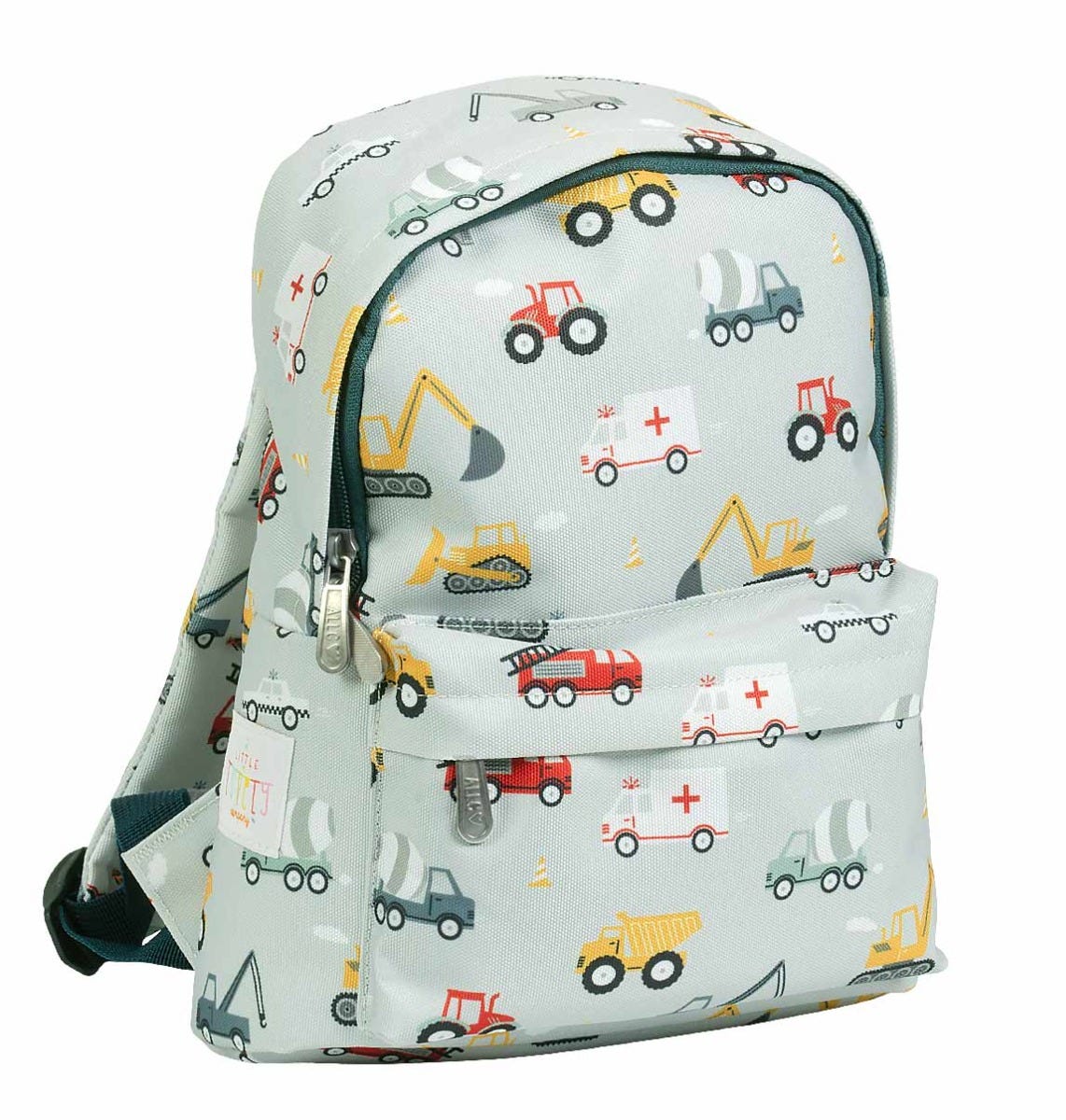 A LITTLE LOVELY COMPANY - Little backpack - Vehicles