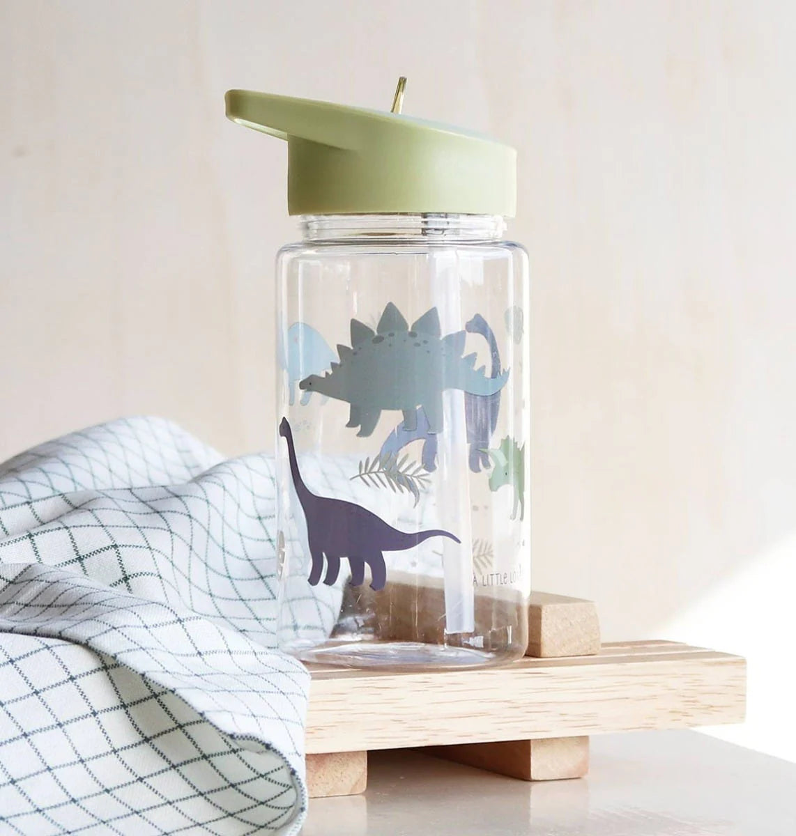 A LITTLE LOVELY COMPANY - Drink bottle - Dinosaurs