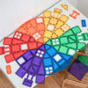 CONNETIX - Magnetic Tiles Rainbow Creative Pack 102 pc