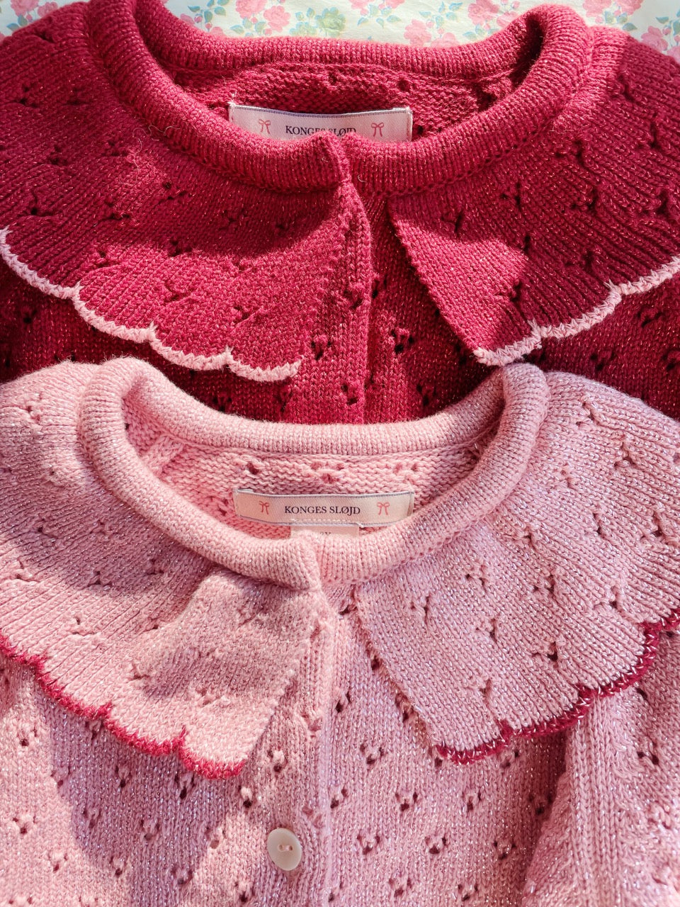 Holiday Knit Cardigan - Mellow Rose