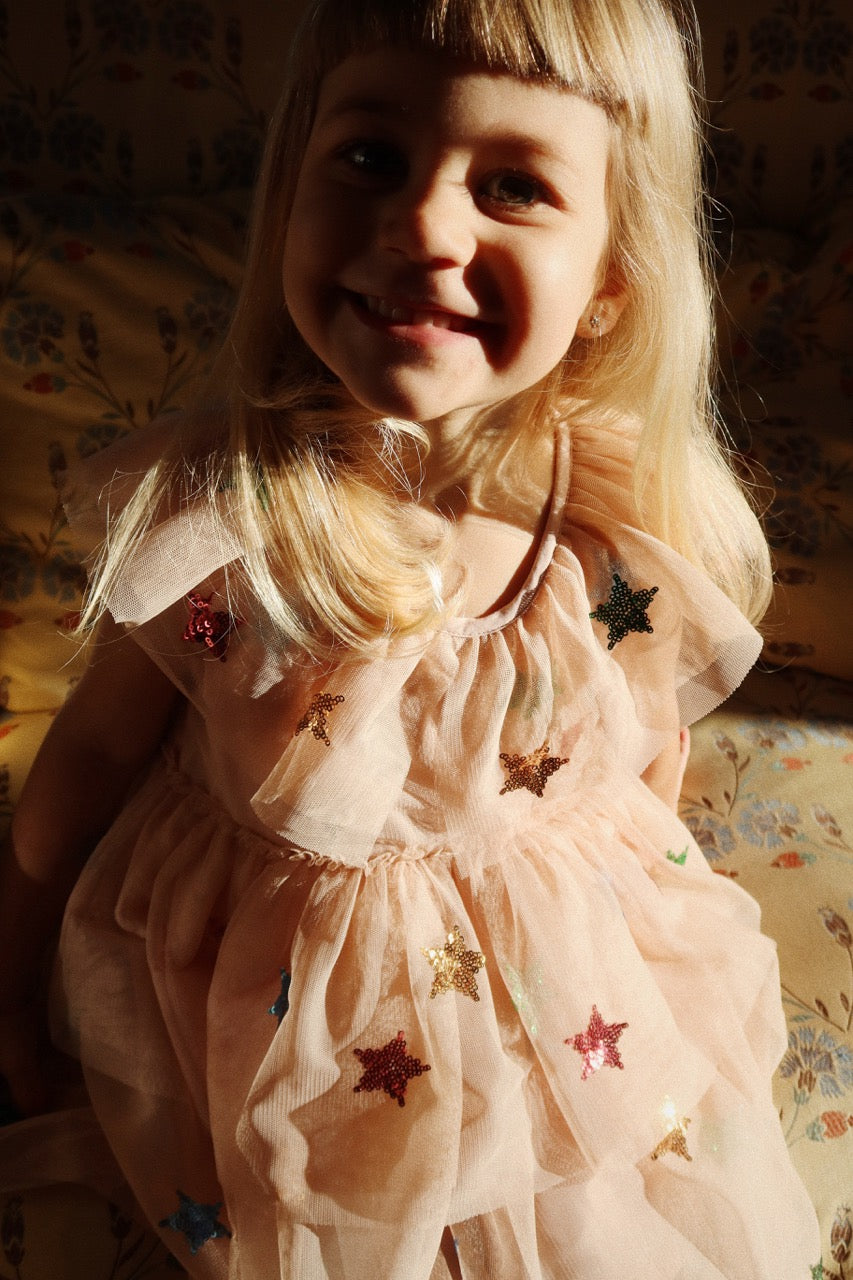 Konges Sljd - Yvonne Fairy Dress - Multi Star Little Kinder Konges Sljd - Yvonne Fairy Dress - Multi Star Little Kinder