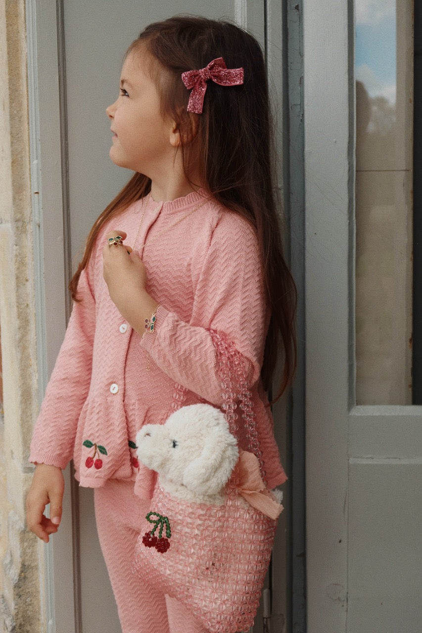 Cypres Cardigan GOTS - Mellow Rose