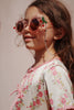 Sunglasses Junior Flower - Glitter Rose