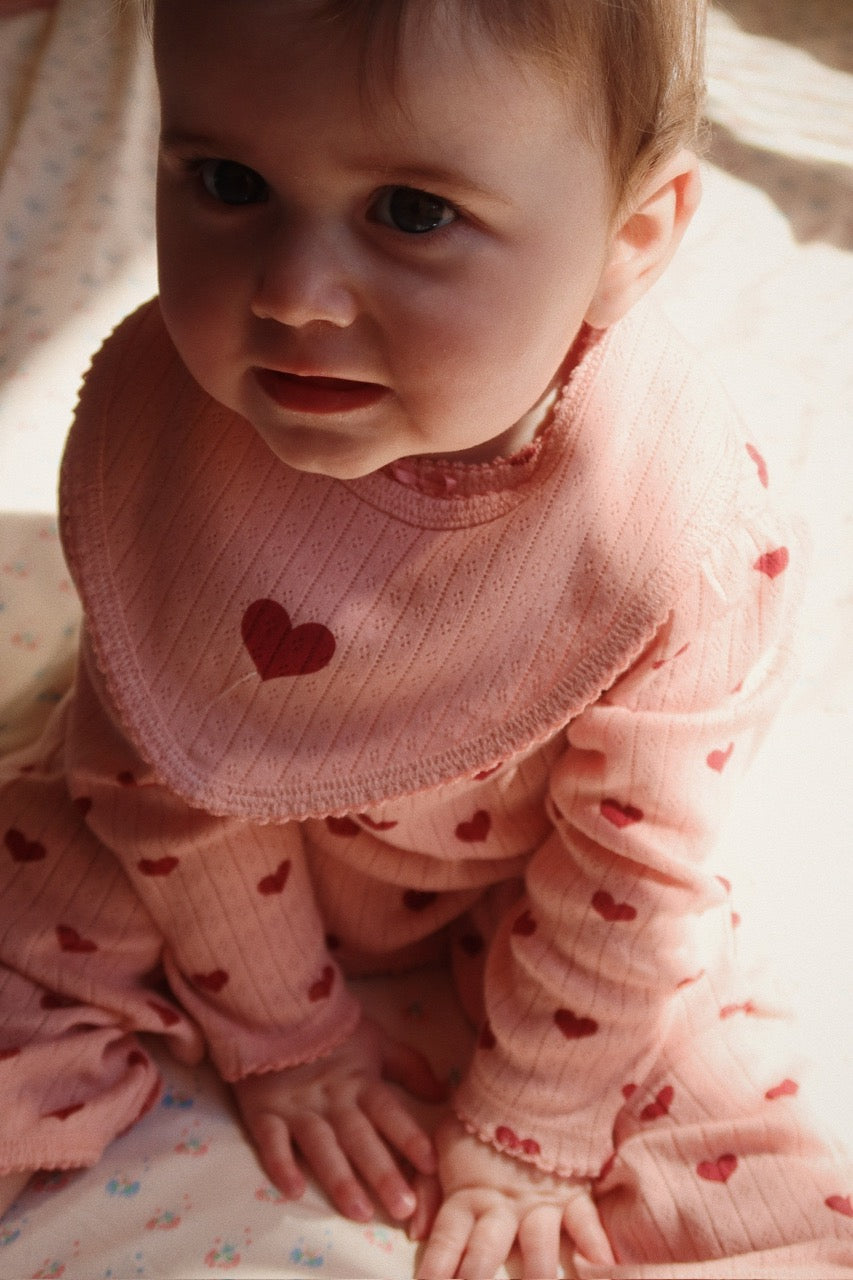 New Born Baby Gift - Pink Mini Heart (for baby 0M+)