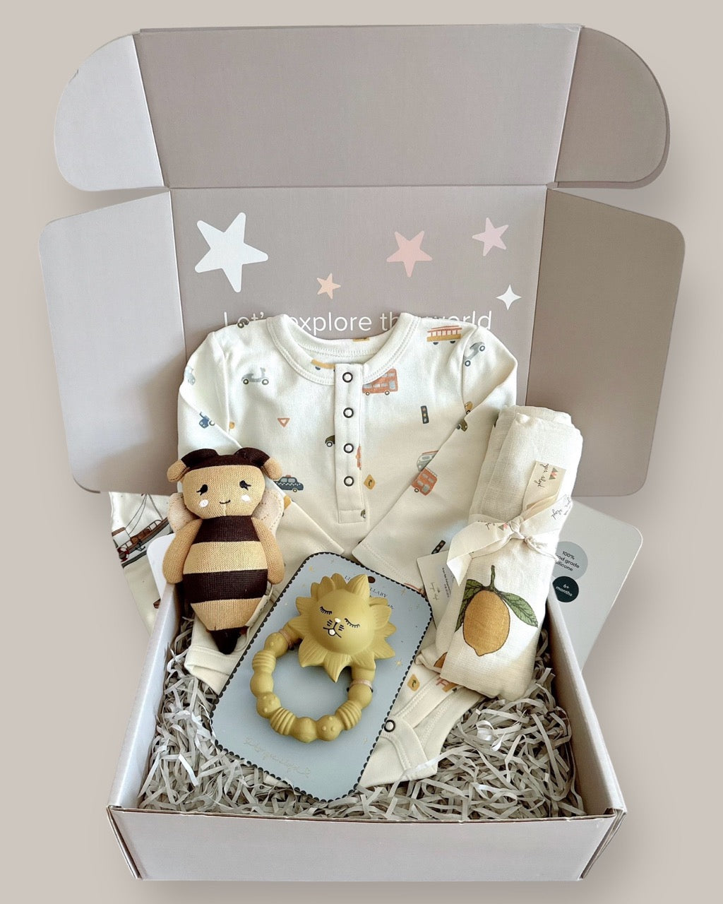 New Baby Baby Gift   - Bee (for baby 0M +)