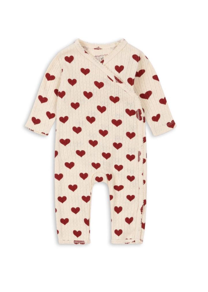 Minnie Newborn Onesie Gots - Amour Rouge