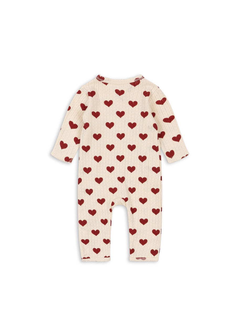 Minnie Newborn Onesie Gots - Amour Rouge