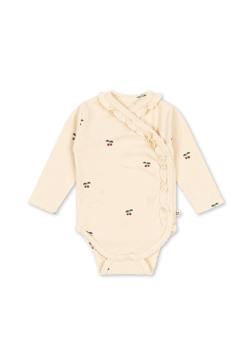 Sui Newborn Frill Body GOTS - Cherry