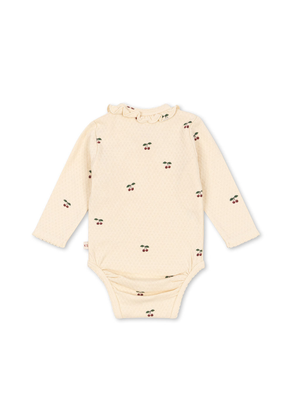 Sui Newborn Frill Body GOTS - Cherry