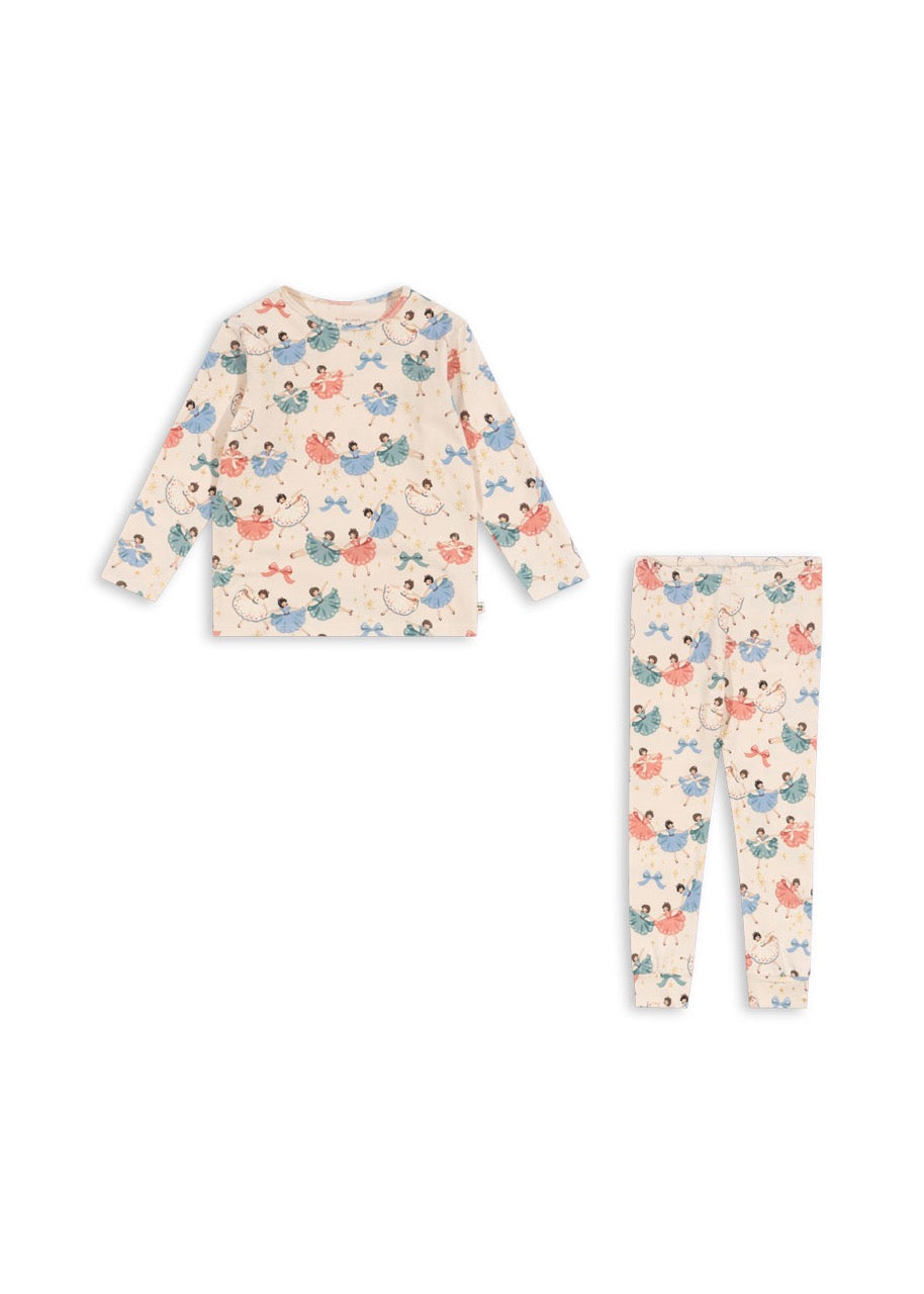 Basic Blouse/Pants Set GOTS - BOW BALLERINA