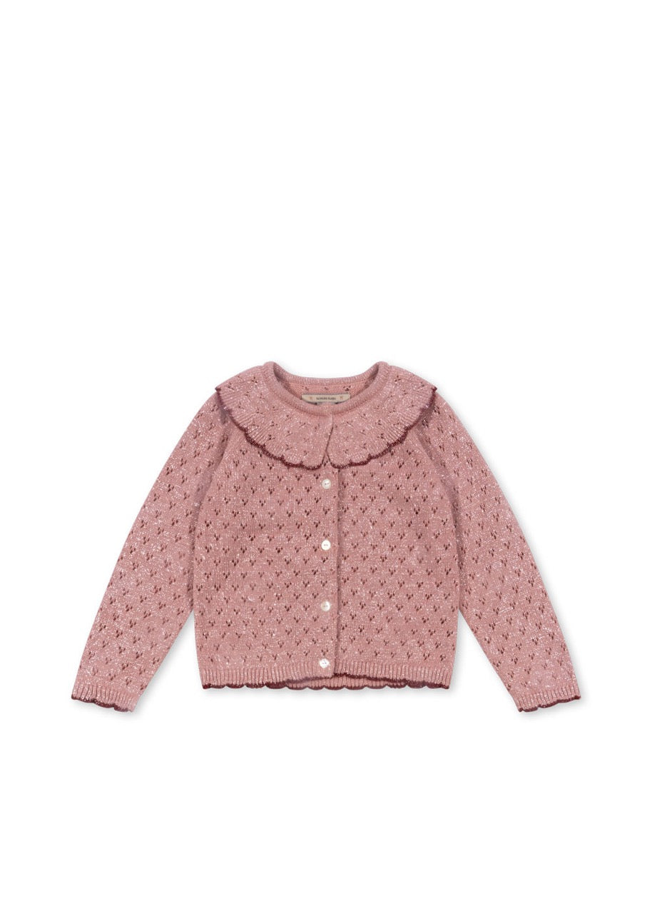 Holiday Knit Cardigan - Mellow Rose