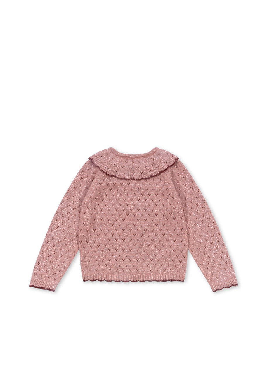 Holiday Knit Cardigan - Mellow Rose