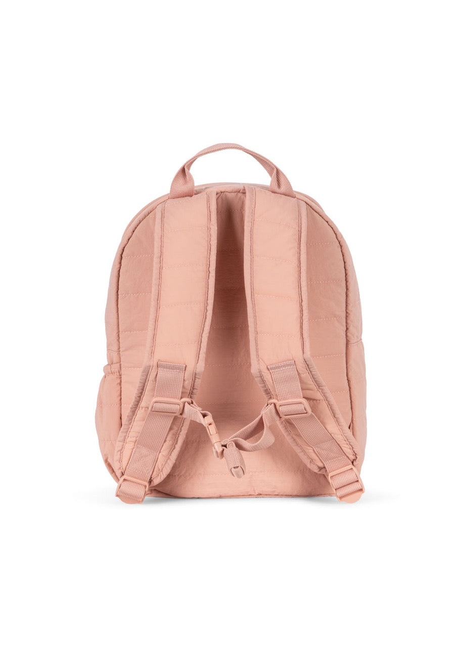 Juno Quilted Backpack Midi - Mellow Rose