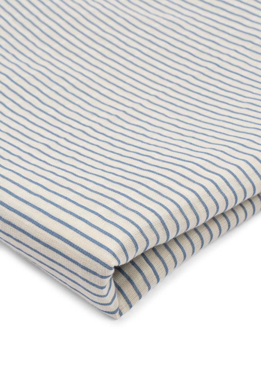 Konges Sløjd - Big Muslin Swaddle Gots - Stripe Bluie