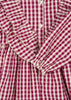 Konges Sløjd - Kim Dress GOTS - Sangria/Butter Check