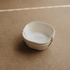 MUSHIE - Square Dinnerware Bowl, Set of 2 - Ivory