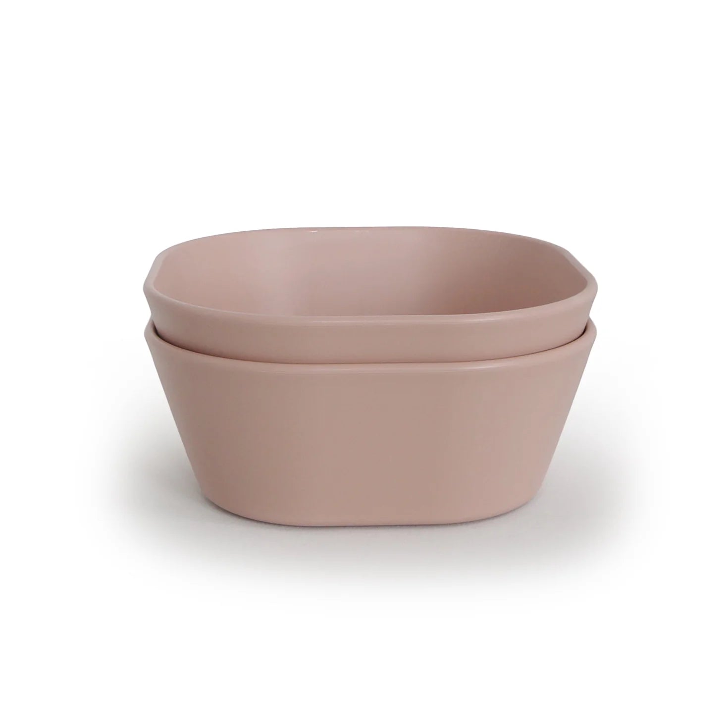 MUSHIE - Square Dinnerware Bowl, Set of 2 - Blush