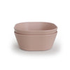 將圖像加載到圖庫查看器中，MUSHIE - Square Dinnerware Bowl, Set of 2 - Blush