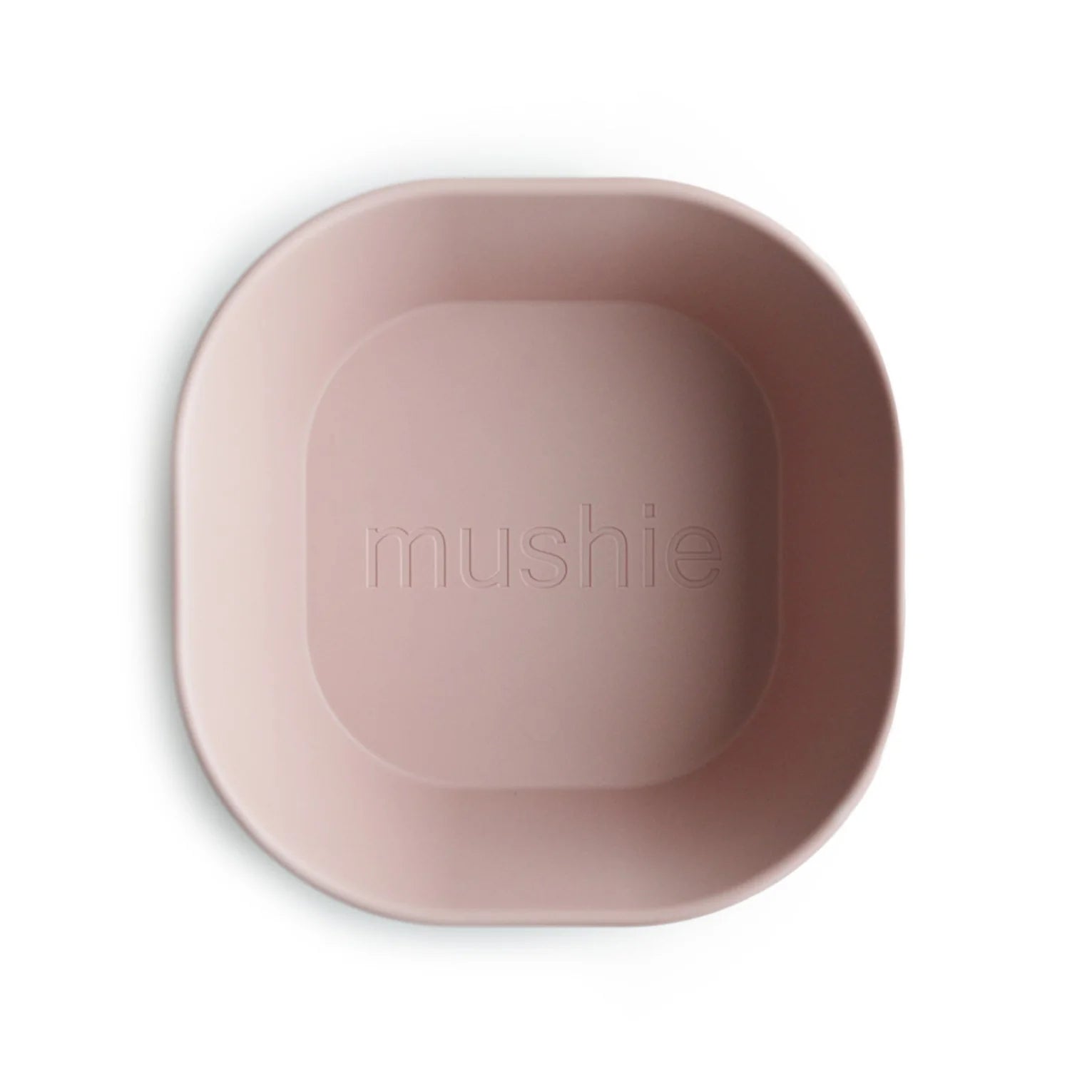 MUSHIE - Square Dinnerware Bowl, Set of 2 - Blush