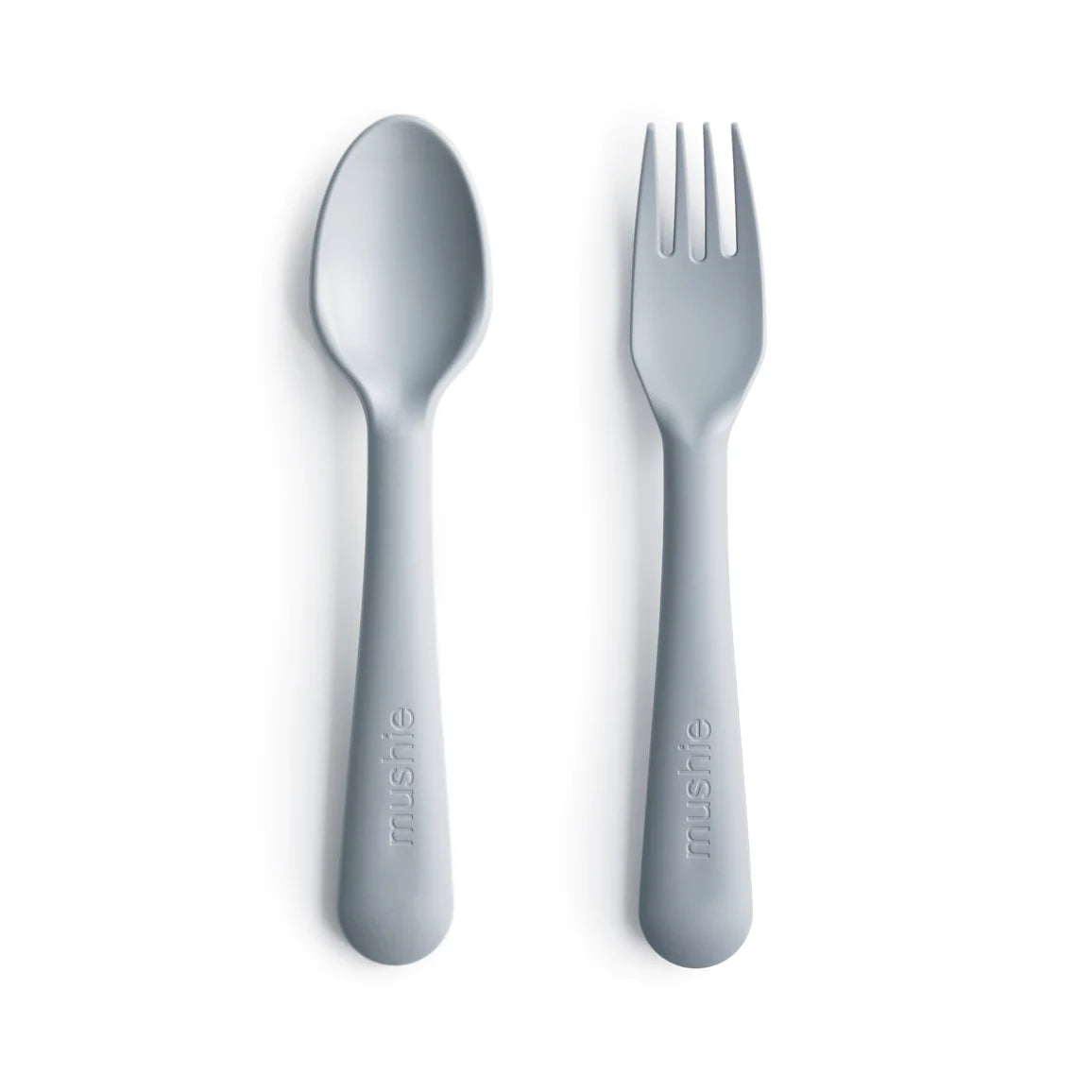 MUSHIE - Dinnerware Fork and Spoon Set - Cloud