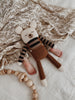 Load image into Gallery viewer, MAIN SAUVAGE - Polar bear knit toy | nut overalls