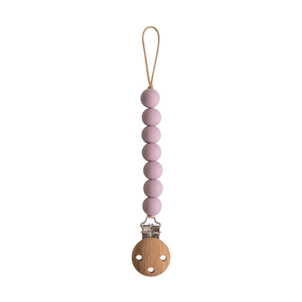 MUSHIE - Halo Pacifier Clips - Mauve
