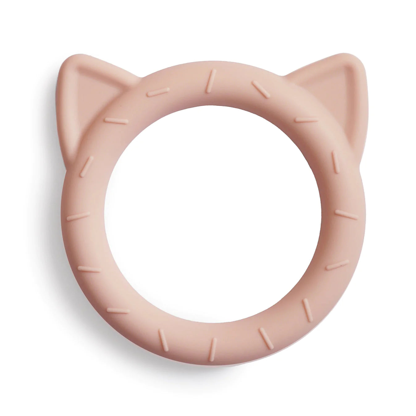 MUSHIE - Cat Teether - Blush