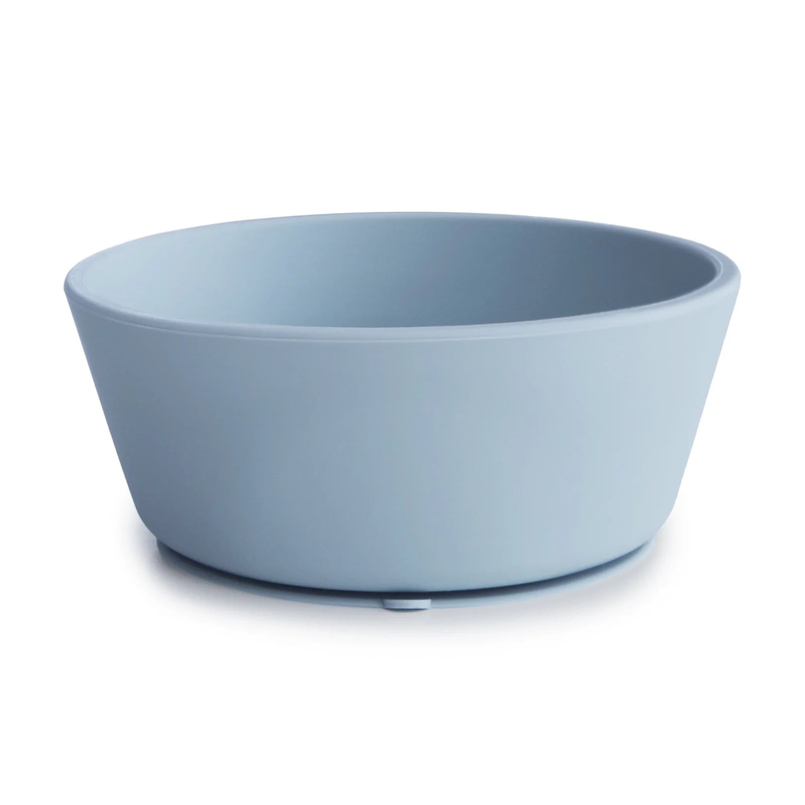 MUSHIE - Silicone Suction Bowl - Powder Blue