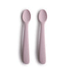 Load image into Gallery viewer, MUSHIE - Silicone Feeding Spoons 2-Pack - Soft Lilac