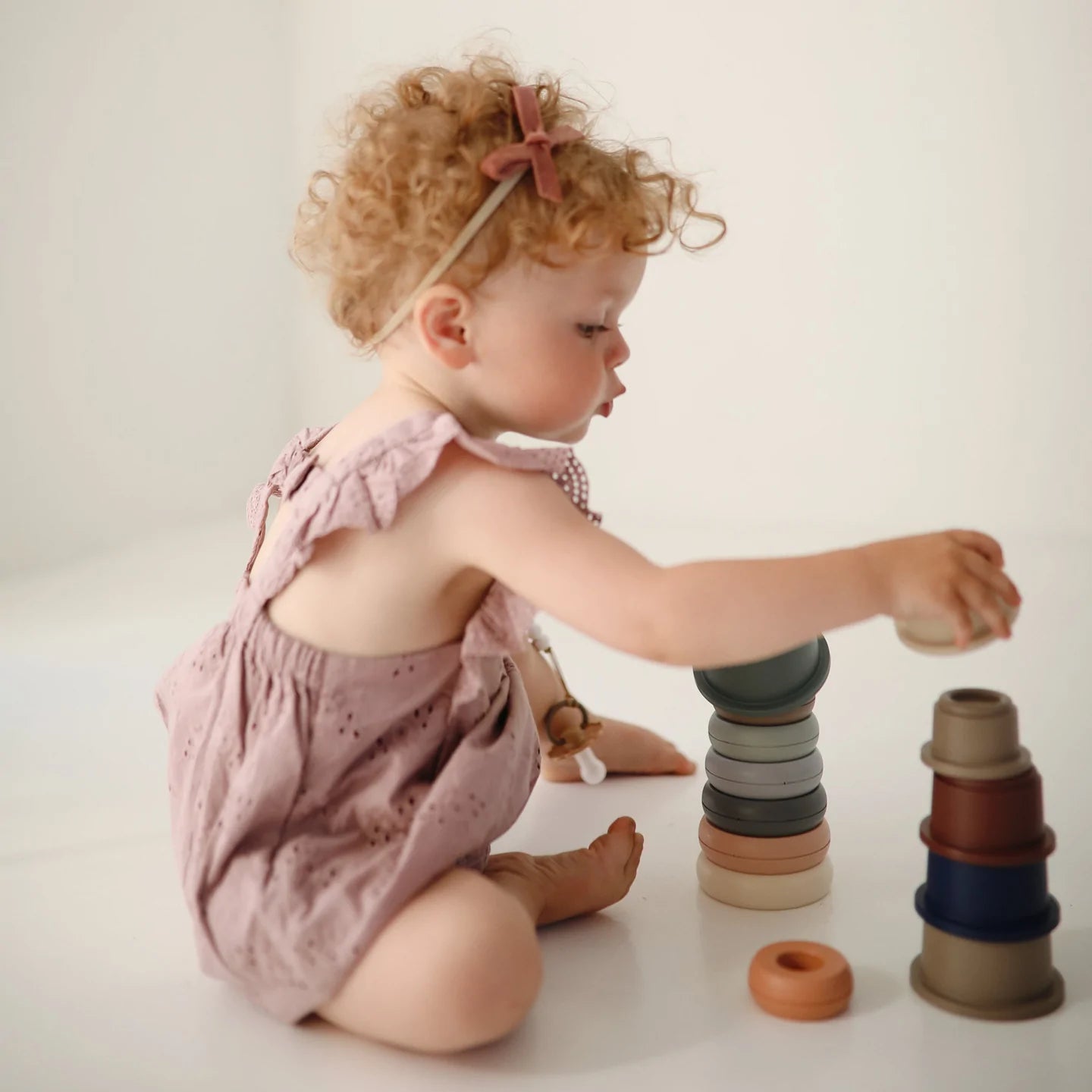 MUSHIE - Stacking Cups Toy - Original | Made in Denmark